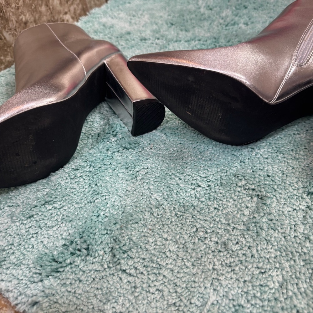 Silver Booties - image 3